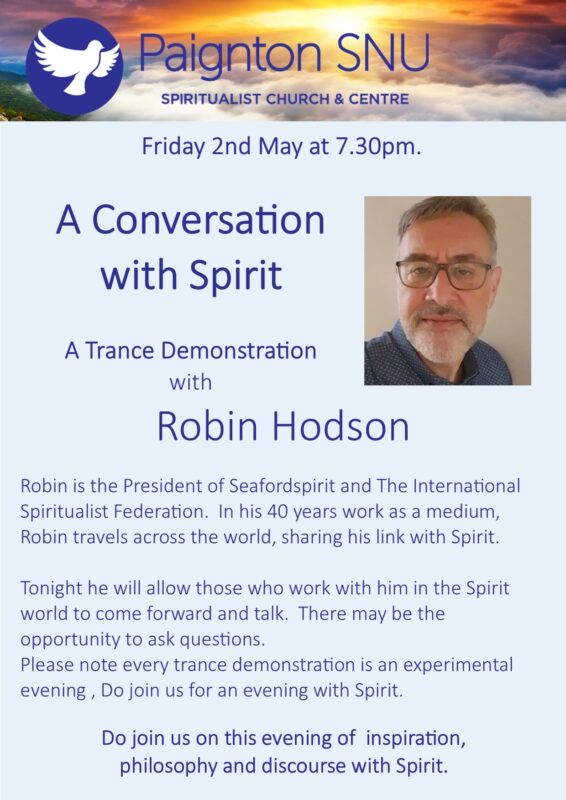 Trance Demonstration with Robin Hodson (Church Members Only)