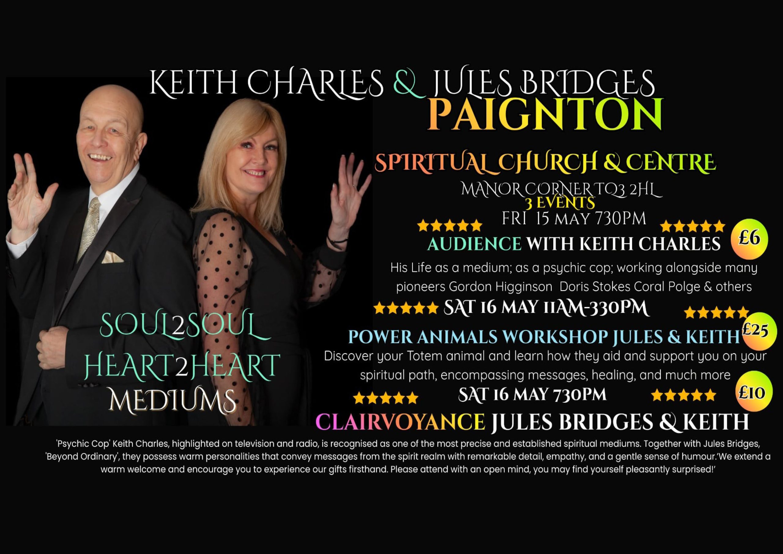 An Audience with Keith Charles – Psychic Detective